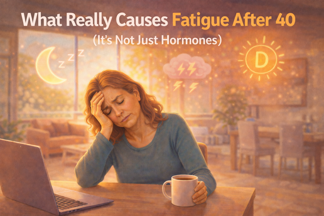 What Really Causes Fatigue After 40 (It’s Not Just Hormones)