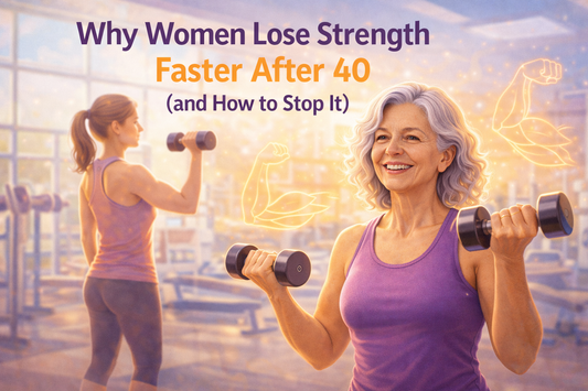 Why Women Lose Strength Faster After 40 (and How to Stop It)