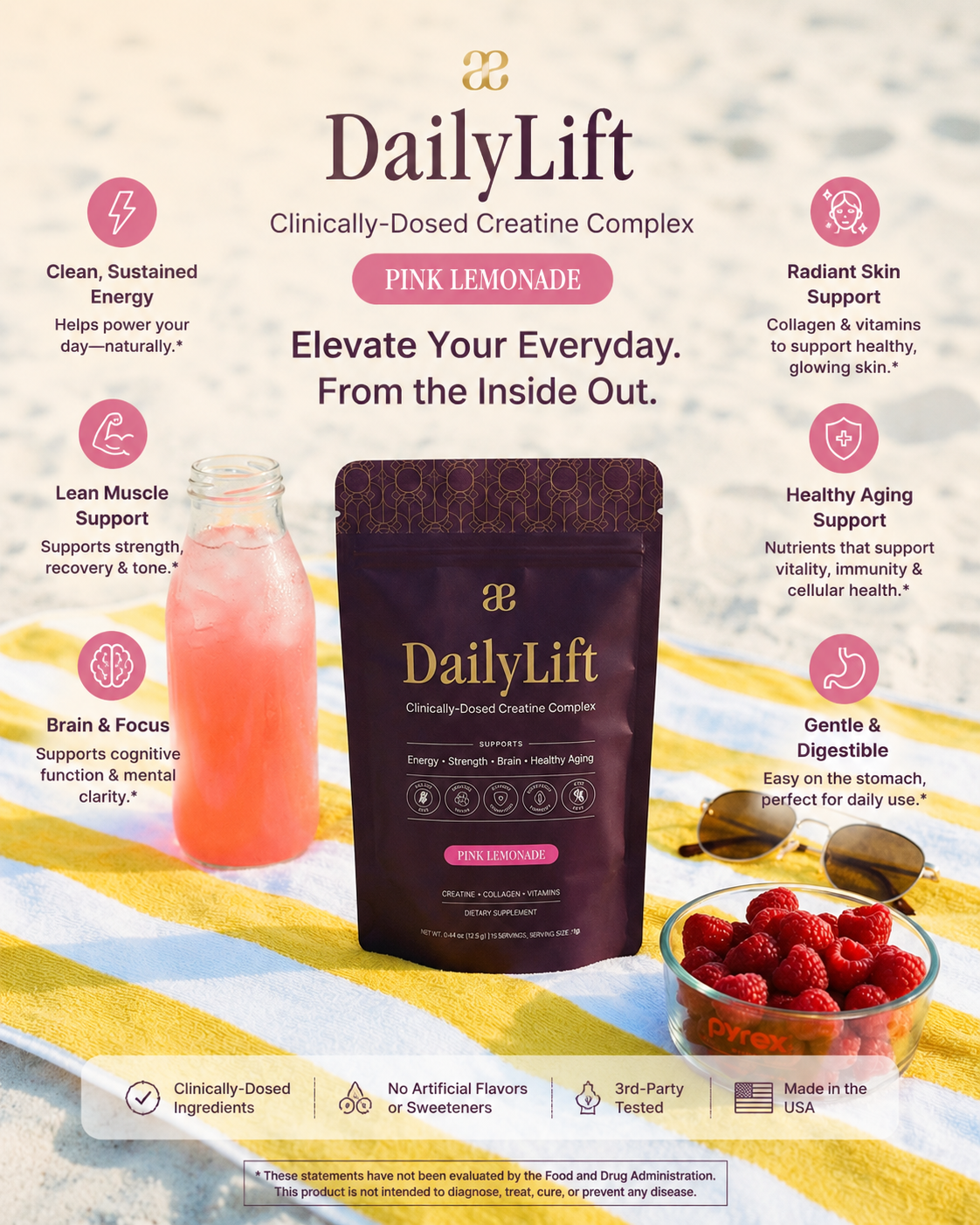 Aelami DailyLift Creatine Complex