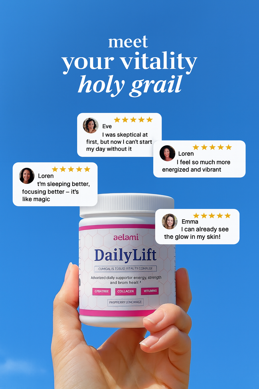 Aelami DailyLift Creatine Complex