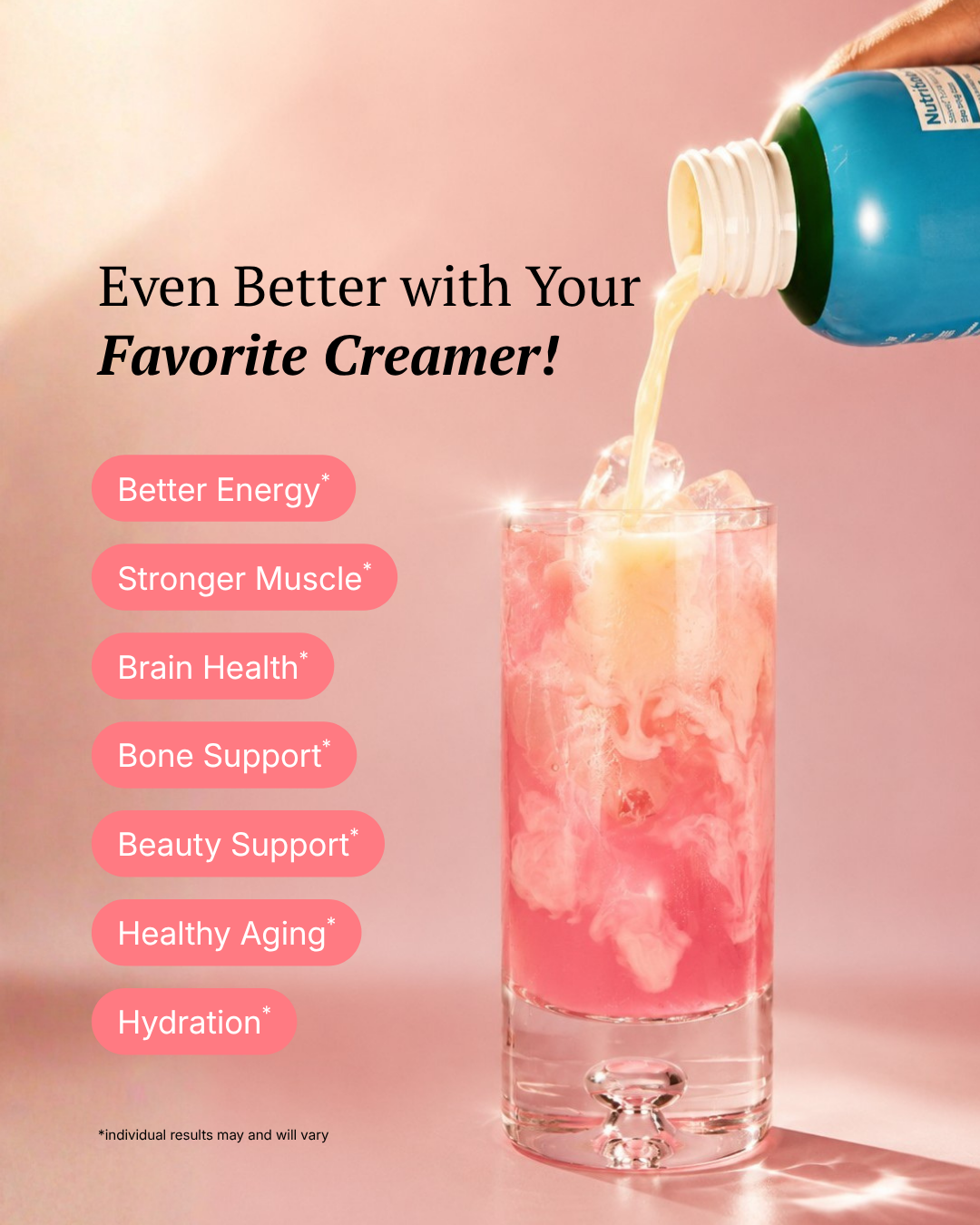 Aelami DailyLift Private Access| Creatine + Collagen + Vitamin D Supplement for Women 40+
