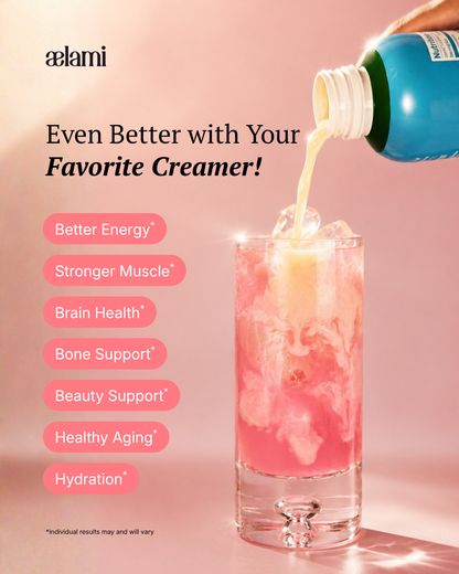 Aelami DailyLift | Creatine + Collagen + Vitamin D Supplement for Women 40+