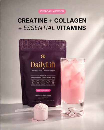 Aelami DailyLift | Creatine + Collagen + Vitamin D Supplement for Women 40+