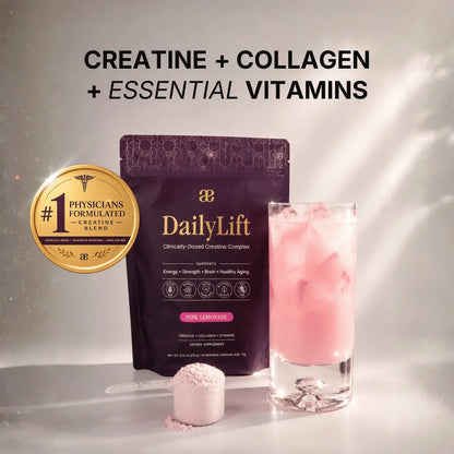Aelami DailyLift Private Access | Creatine + Collagen + Vitamin D Supplement for Women 40+