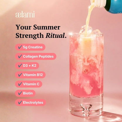 Aelami DailyLift Private Access | Creatine + Collagen + Vitamin D Supplement for Women 40+